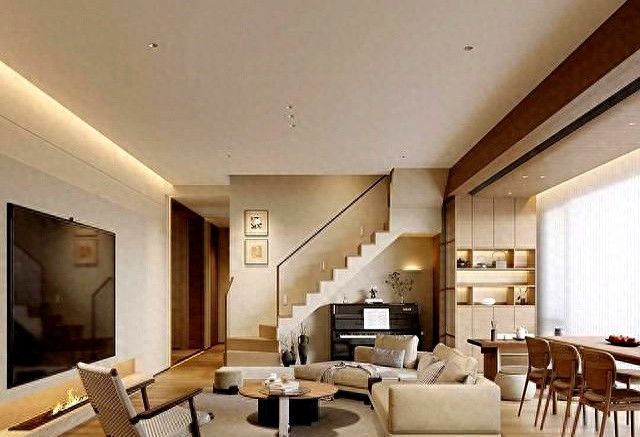 187㎡侘寂风设计满屋原木的温润，质朴温暖！ - 今日头条