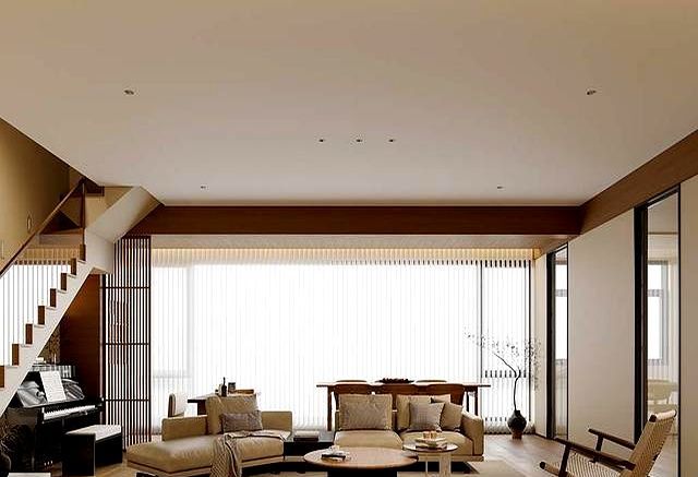 187㎡侘寂风设计满屋原木的温润，质朴温暖！ - 家居知识