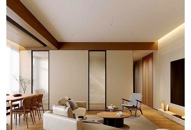 187㎡侘寂风设计满屋原木的温润，质朴温暖！ - 家居知识