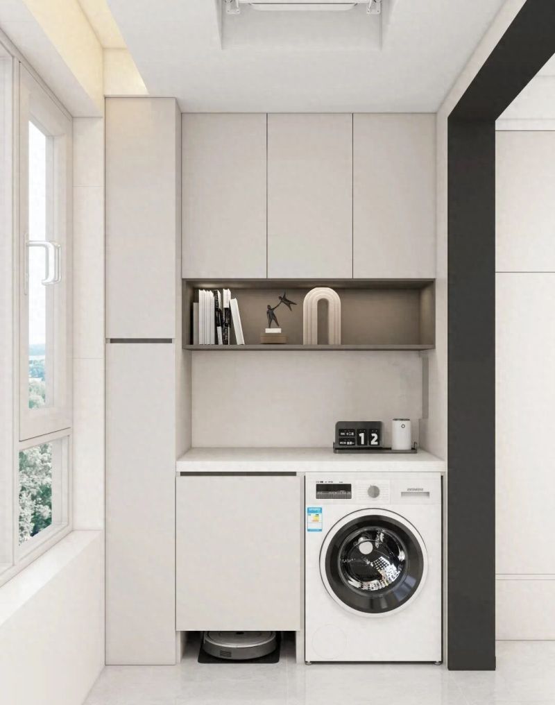 阳台柜怎么设计，这4款设计方案真的太香了，既好看又实 - 今日头条