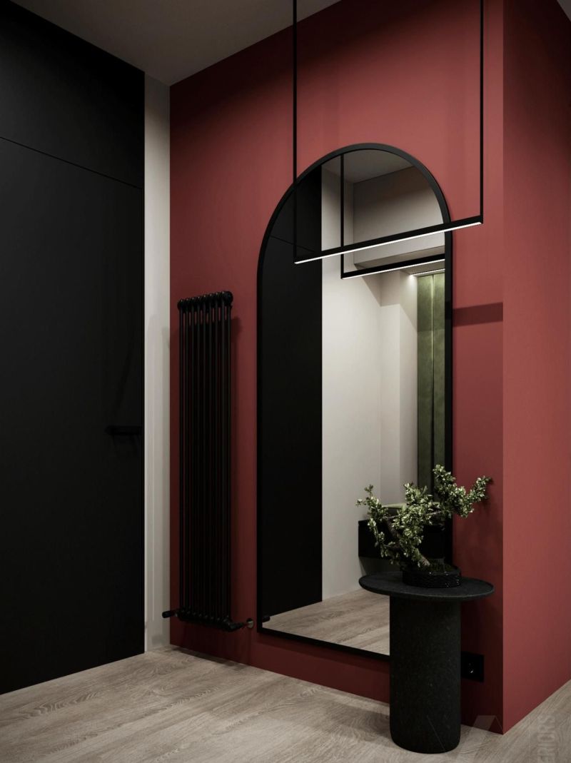 现代复古风—经典黑白色系搭配复古的红绿，打造出别具一格的风格 - 家居知识