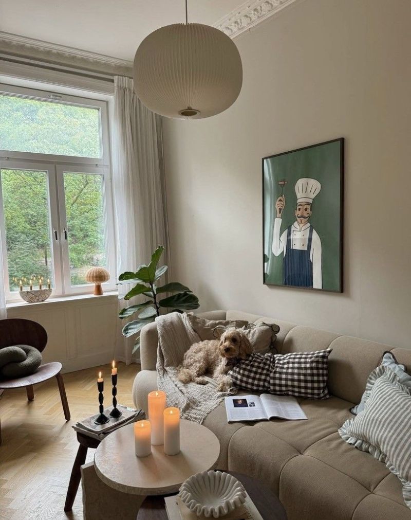 挪威女主的家，复古现代的装饰点亮满屋浪漫，温柔又透露着精致 - 家居知识