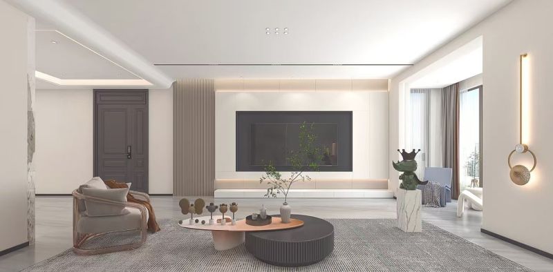 【深度解析】现代轻奢风效果图：6大空间设计逻辑与质感密码 - 家居知识