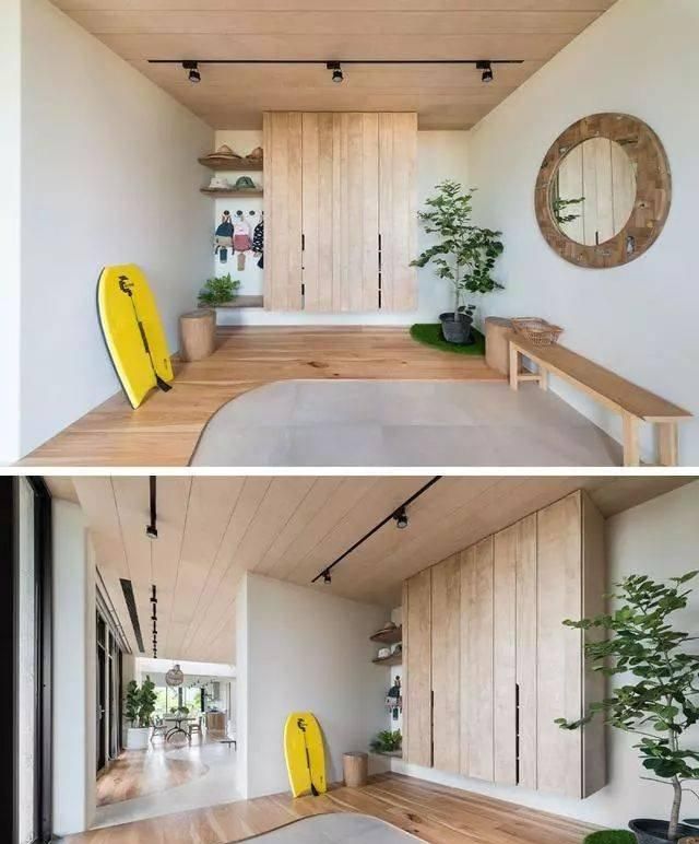 120平原木风装修设计，阁楼只是开了个洞，电视、沙发都可省略了 - 家居知识