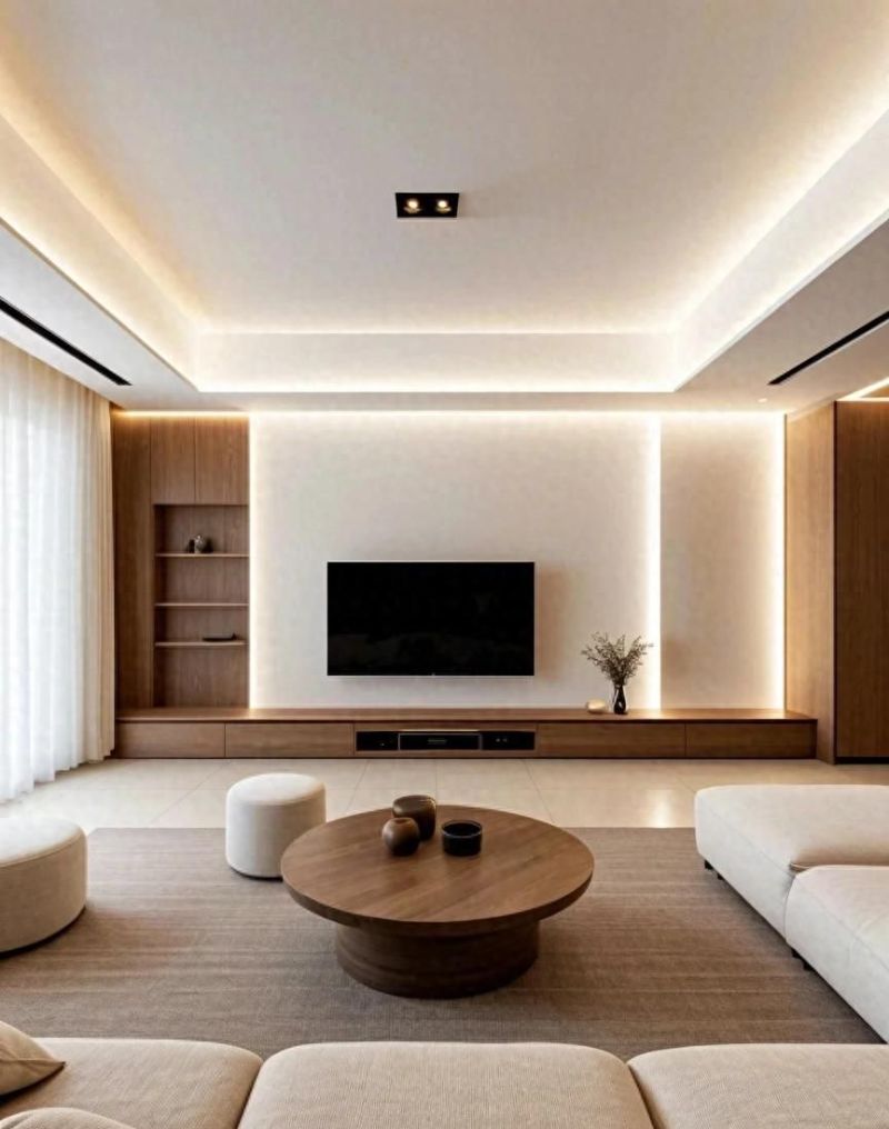 148平极简原木风，高级显大又温馨，家的味道十足