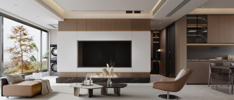 港龙美的云筑140㎡意式风 | 时尚摩登尽显高级，彰显豪宅风范 - 家居知识