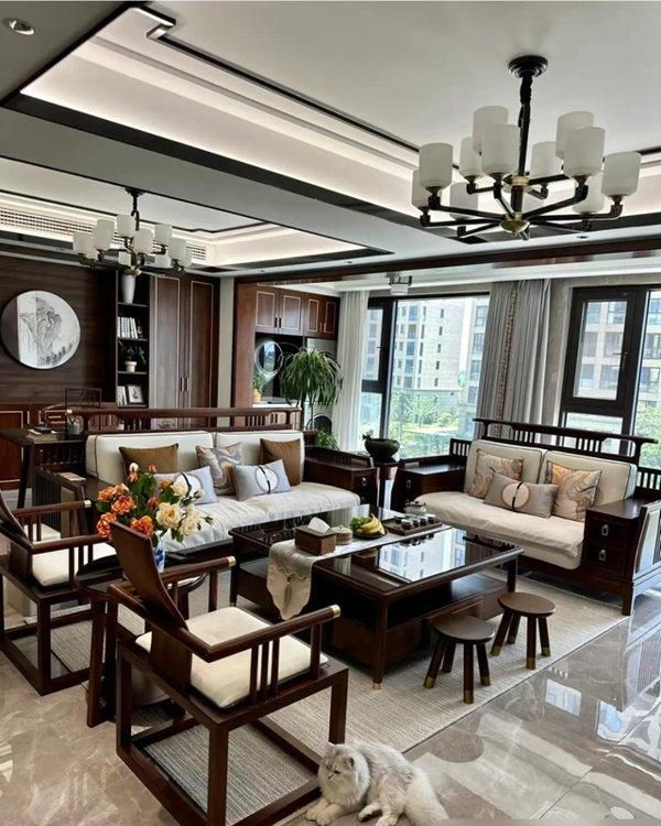 00后也爱新中式？江苏一23岁女子自装142㎡的家，坚持新中式风格 - 家居知识