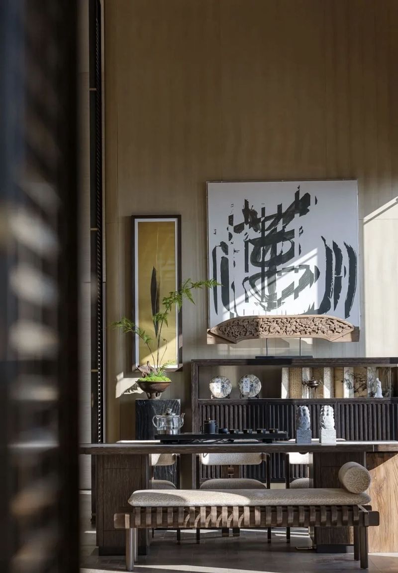 176㎡新中式美学，暖色抵万奢！ - 家居知识