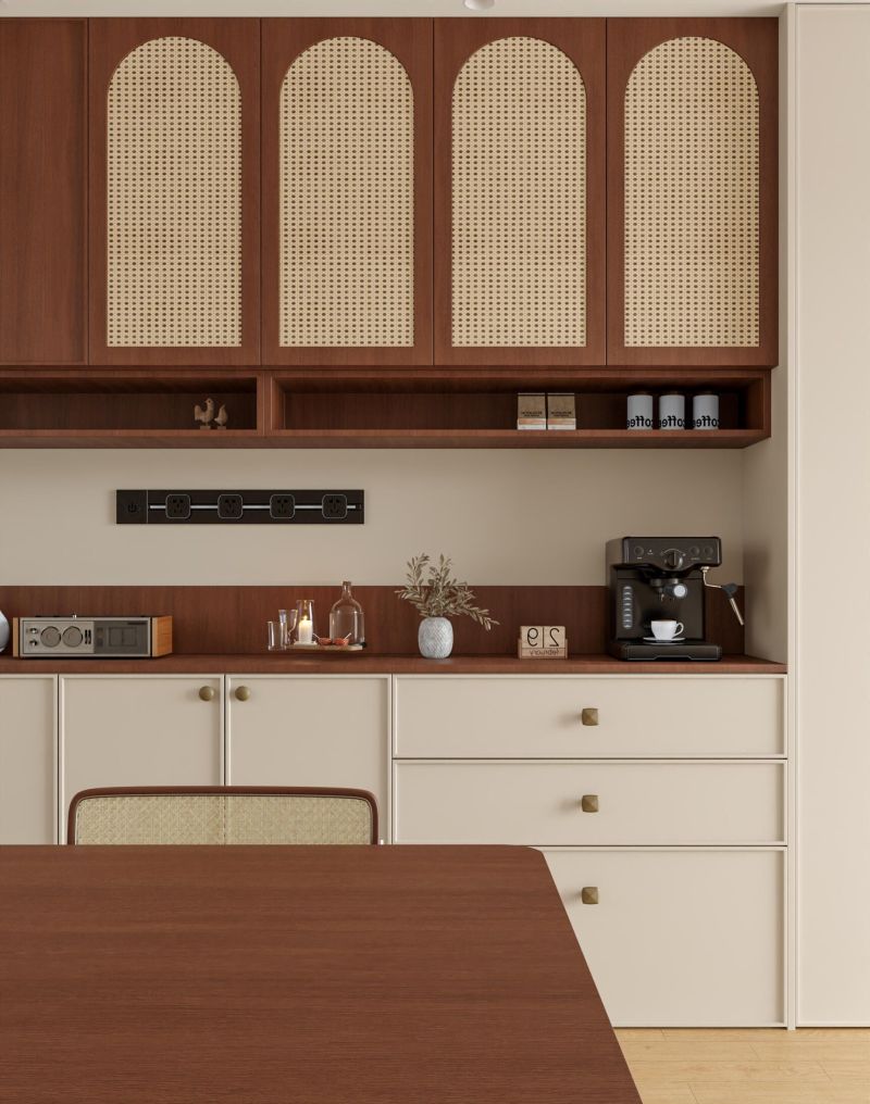 哇 餐边柜这么做好看又高级！ - 家居知识