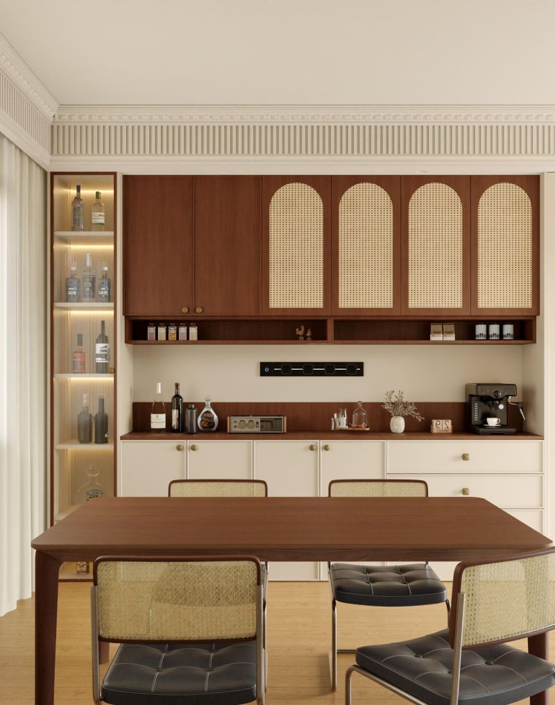 哇 餐边柜这么做好看又高级！ - 家居知识