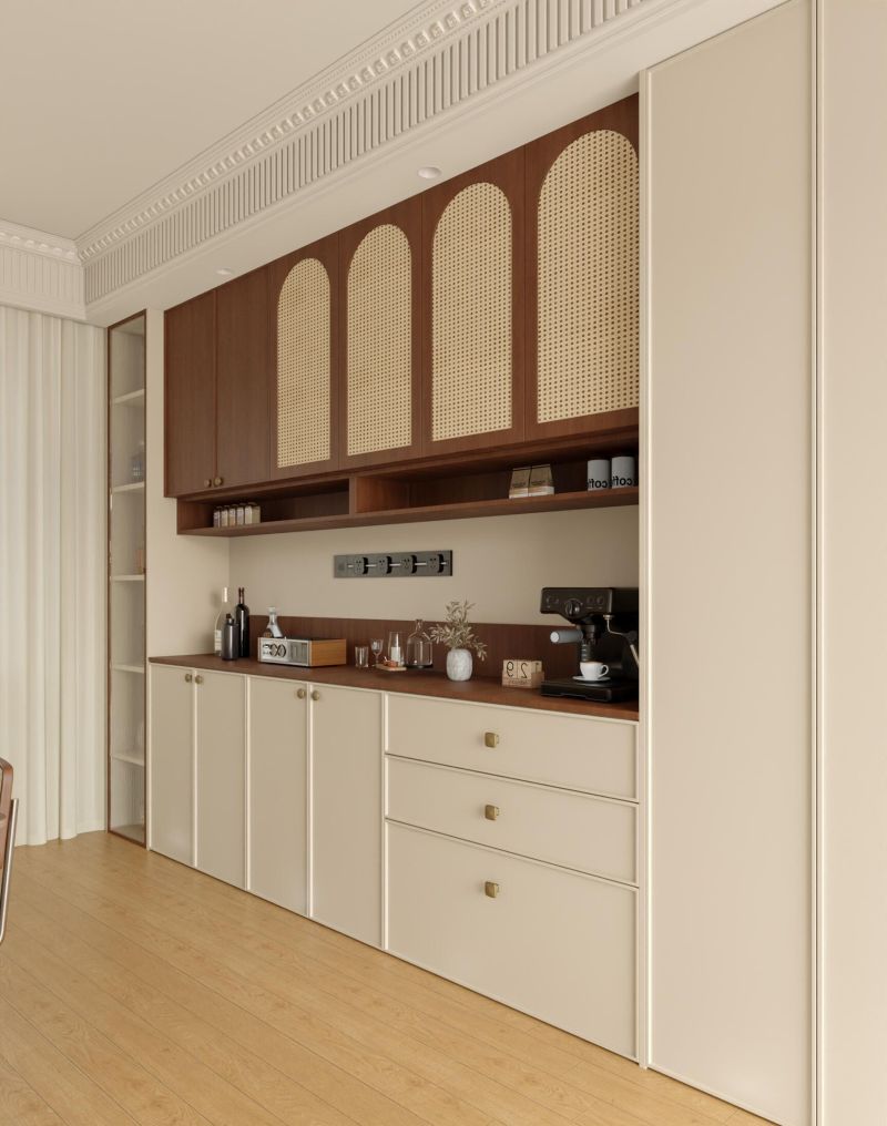 哇 餐边柜这么做好看又高级！ - 家居知识