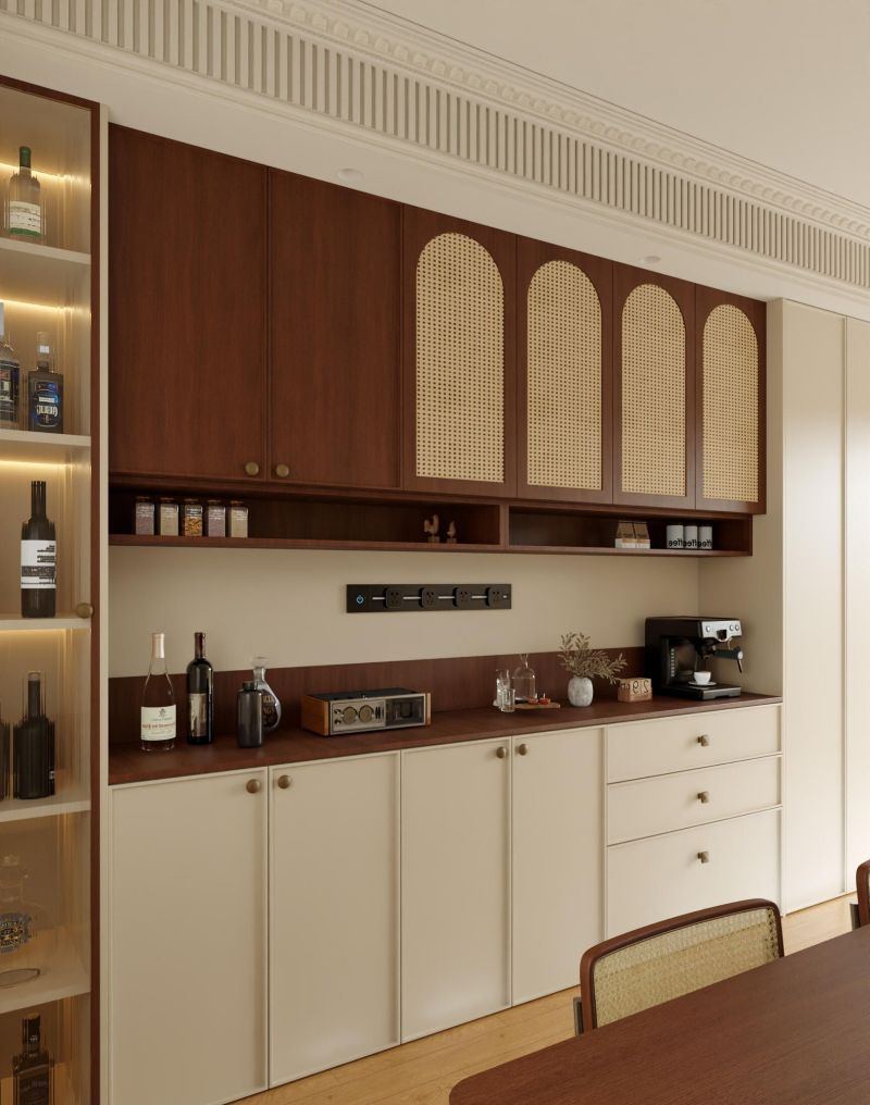 哇 餐边柜这么做好看又高级！ - 家居知识