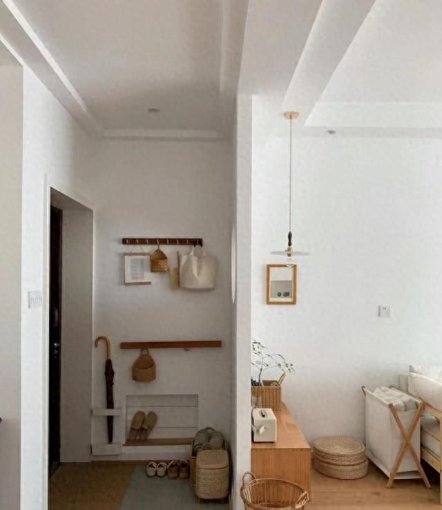 巧妙打造无玄关之家，收纳与美观兼具的隔断设计