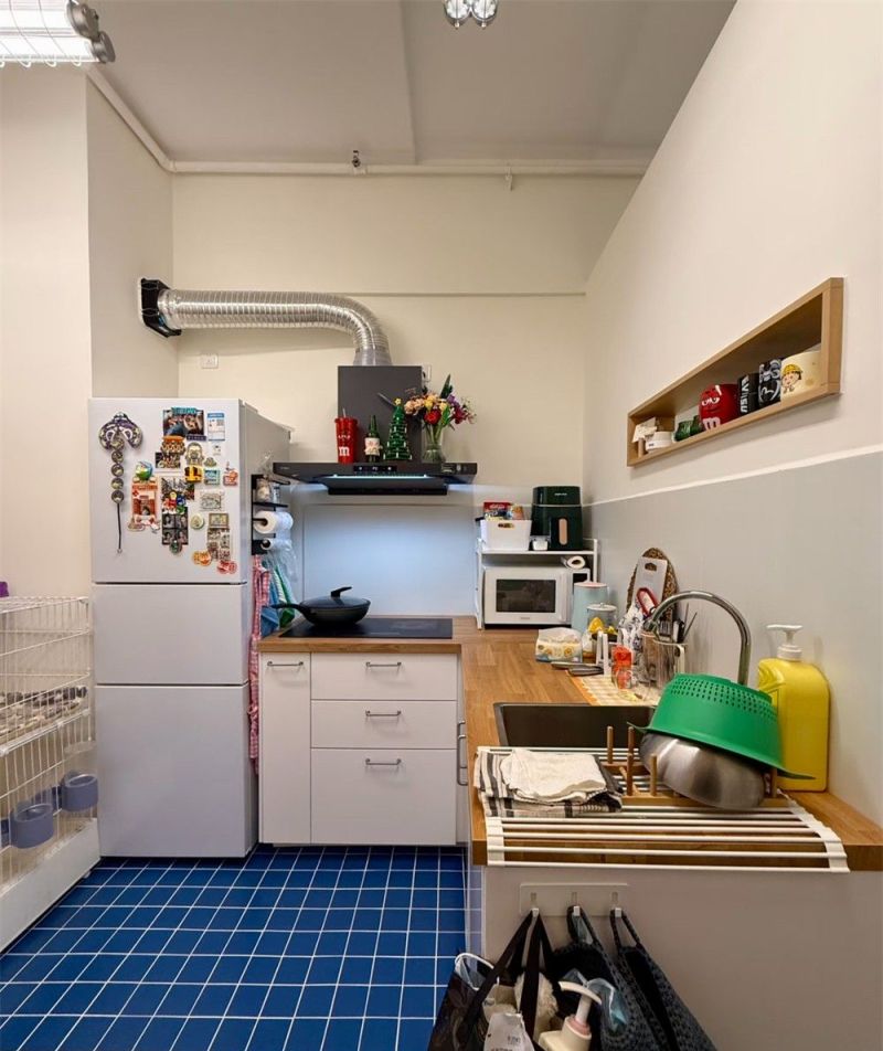 佛山女生晒出35㎡“一字形”蜗居，用半墙隔断大通间，独居太爽了 - 家居知识