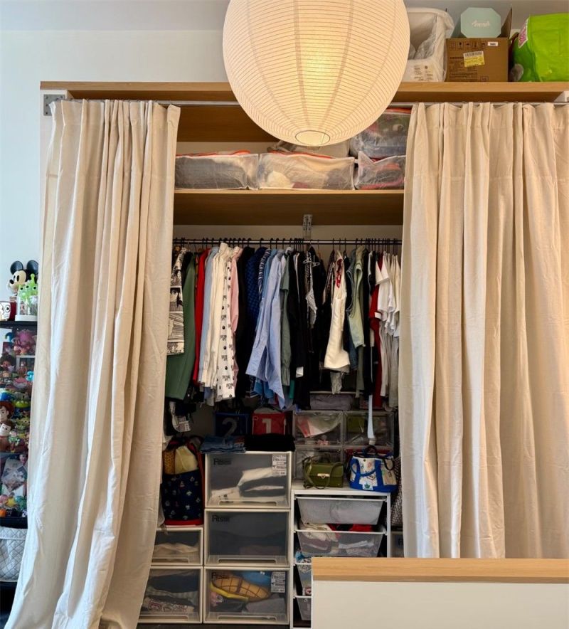 佛山女生晒出35㎡“一字形”蜗居，用半墙隔断大通间，独居太爽了 - 家居知识