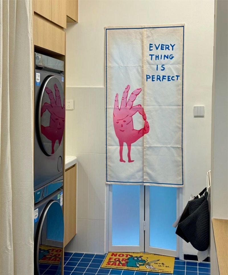 佛山女生晒出35㎡“一字形”蜗居，用半墙隔断大通间，独居太爽了 - 家居知识