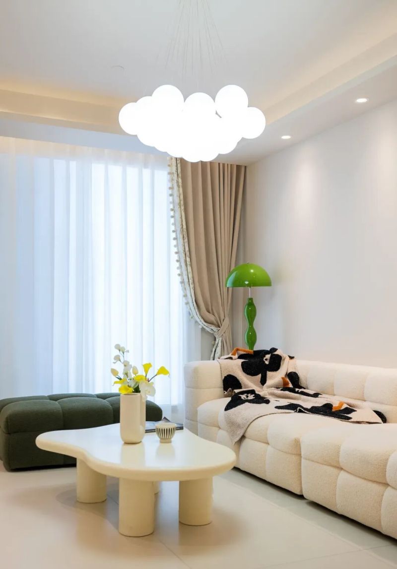 67m²学区房爆改奶油风！小户型秒变治愈系美宅 - 家居知识