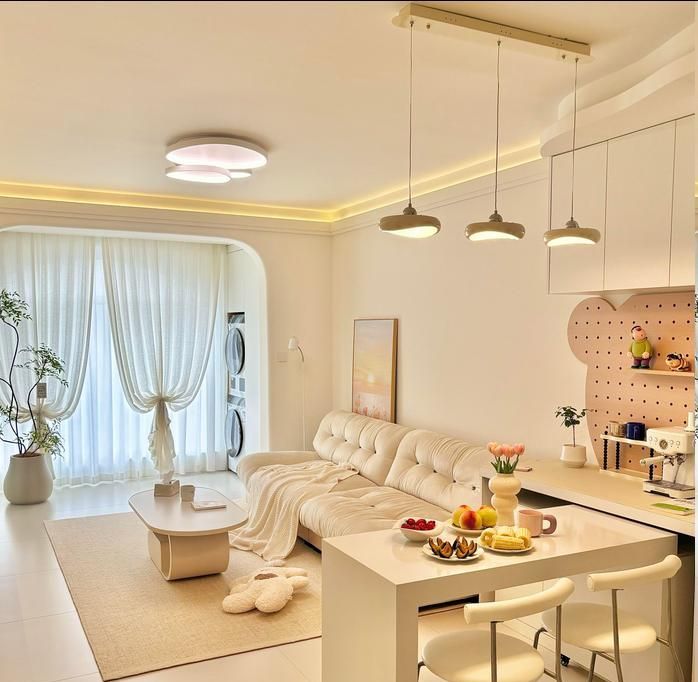 100㎡奶油风只花 8 万？附颜色 / 家具 / 预算全数据清单，抄作业不踩坑 - 家居知识