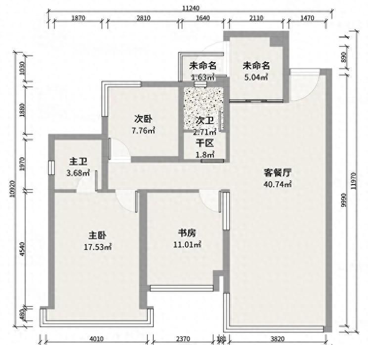 奶油色与中古风碰撞，100㎡小家演绎时光温柔质感