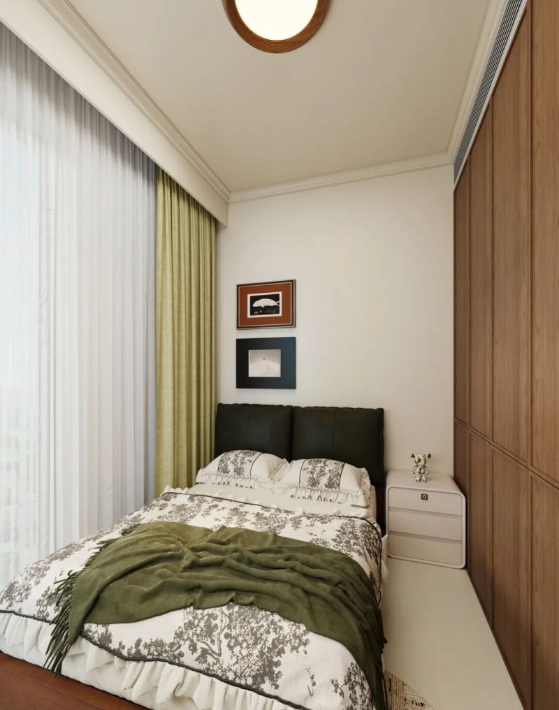 奶油色×中古风，这个 100㎡小家，装出了时光沉淀的温柔质感 - 家居知识