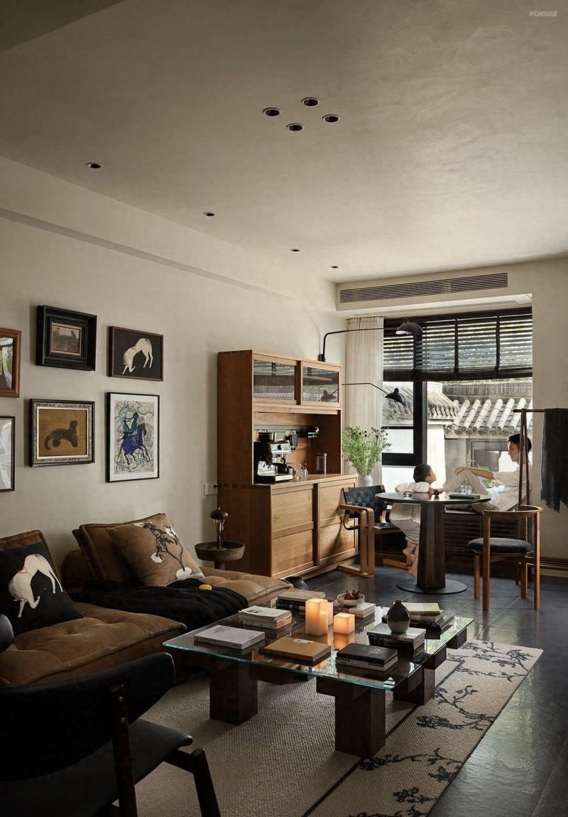 接地气的治愈系设计，120㎡ 新中式+中古自然风越住越松弛 - 家居知识