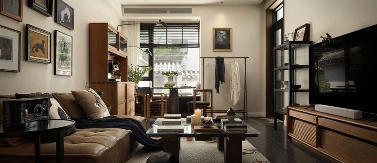 接地气的治愈系设计，120㎡ 新中式+中古自然风越住越松弛 - 家居知识