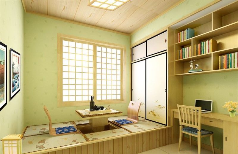 和式榻榻米设计案例效果图，榻榻米设计师，榻榻米设计作品 - 家居知识