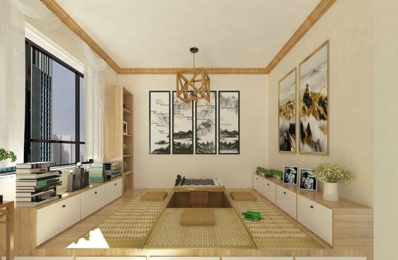 和式榻榻米设计案例效果图，榻榻米设计师，榻榻米设计作品 - 家居知识