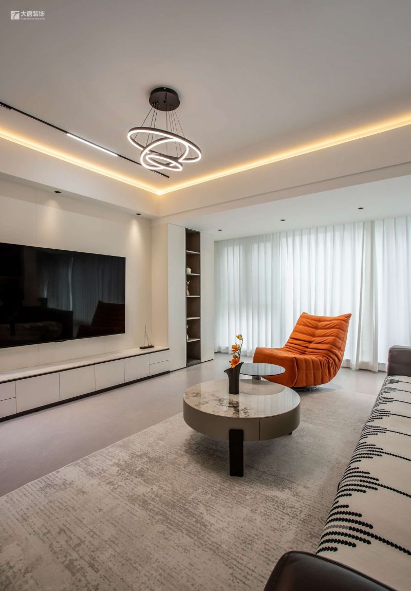 株洲装修设计：140㎡现代风格实景，一处能放松身心并有个性的家 - 家居知识