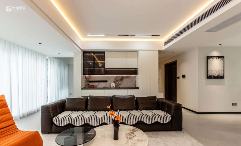 株洲装修设计：140㎡现代风格实景，一处能放松身心并有个性的家 - 家居知识