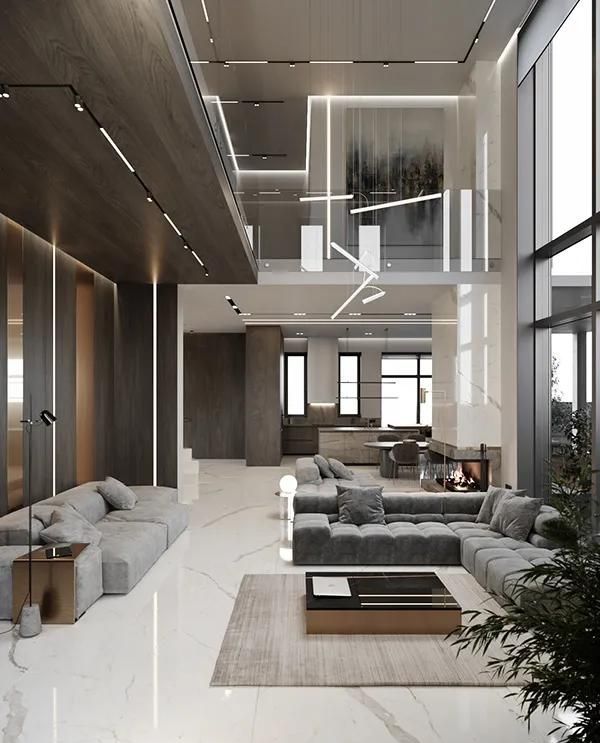 高级灰+轻奢，极致的现代感 - 家居知识