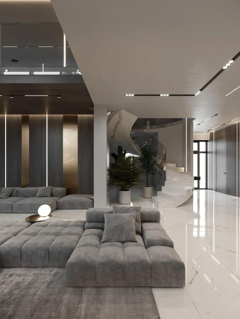 高级灰+轻奢，极致的现代感 - 家居知识