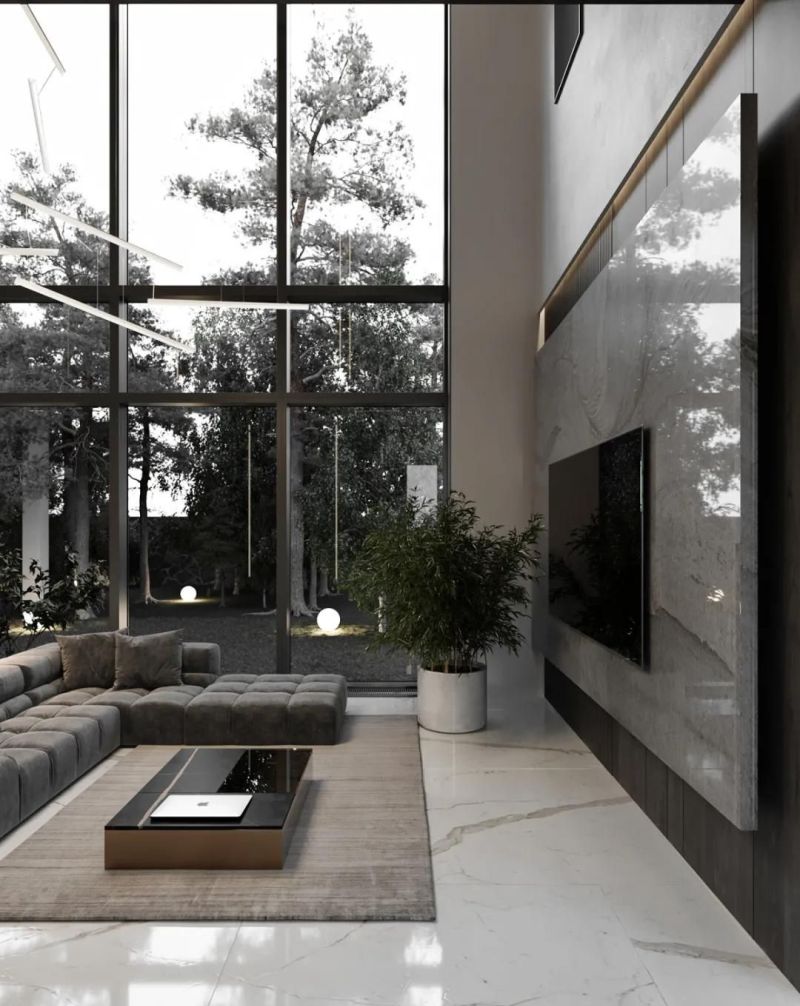 高级灰+轻奢，极致的现代感 - 家居知识