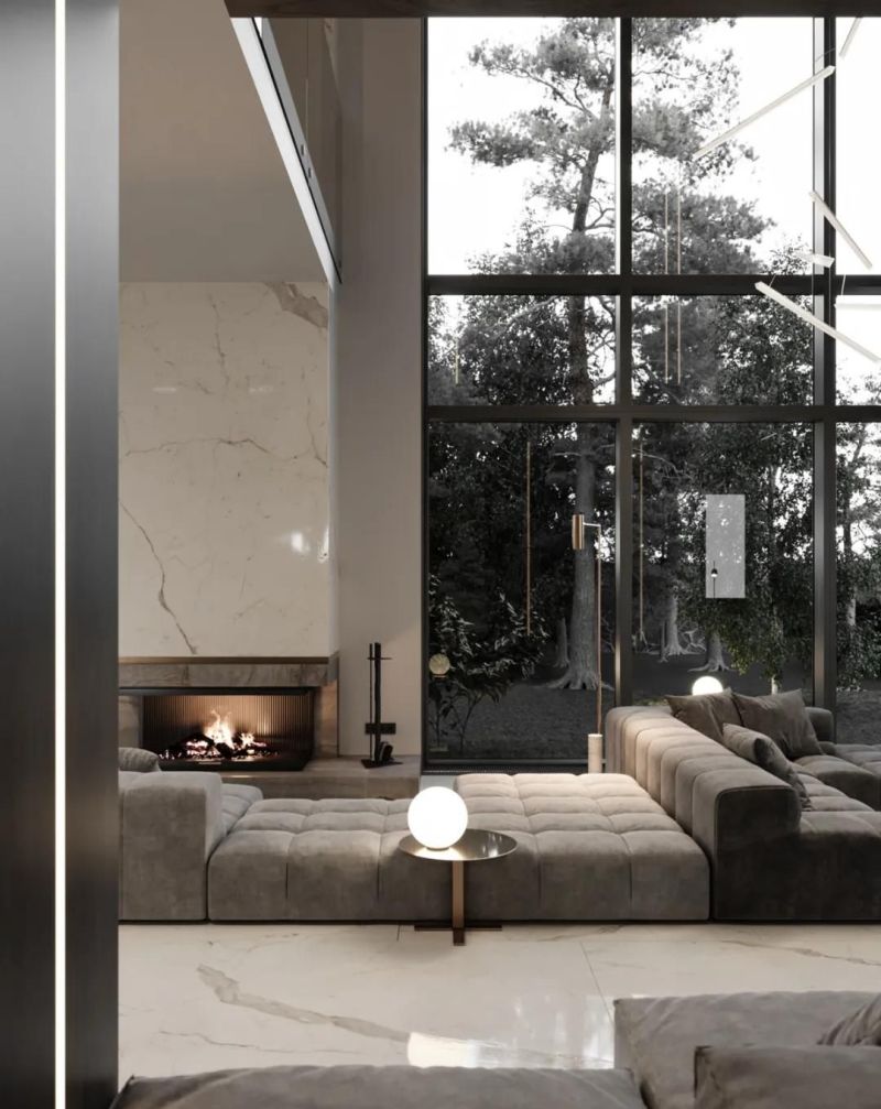 高级灰+轻奢，极致的现代感 - 家居知识