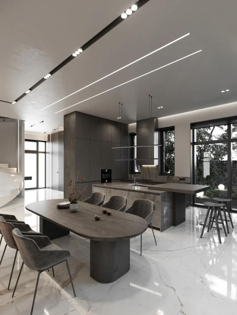 高级灰+轻奢，极致的现代感 - 家居知识