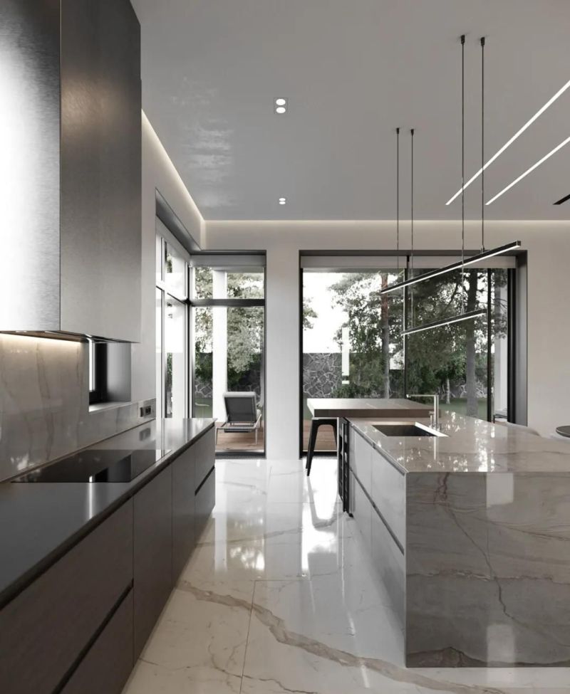 高级灰+轻奢，极致的现代感 - 家居知识