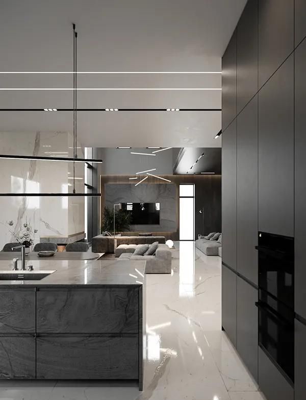 高级灰+轻奢，极致的现代感 - 家居知识
