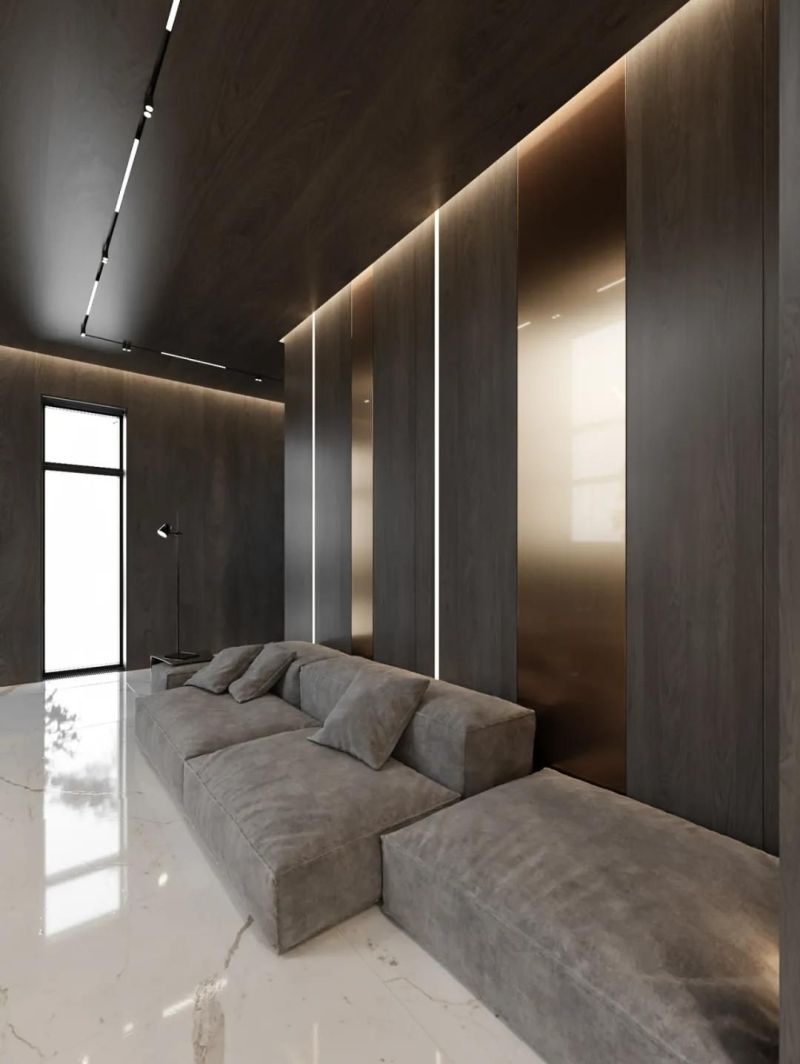 高级灰+轻奢，极致的现代感 - 家居知识