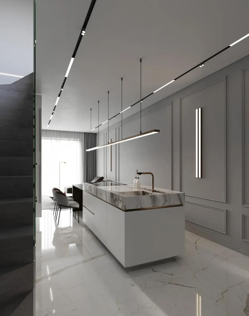 高级灰+轻奢，极致的现代感 - 家居知识