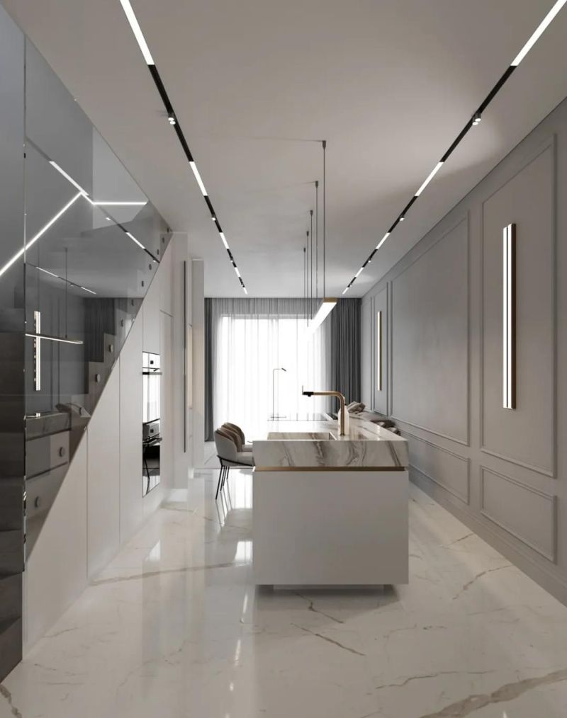 高级灰+轻奢，极致的现代感 - 家居知识