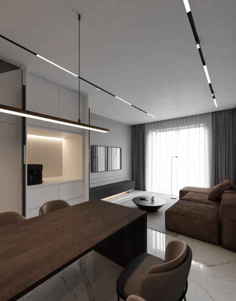 高级灰+轻奢，极致的现代感 - 家居知识