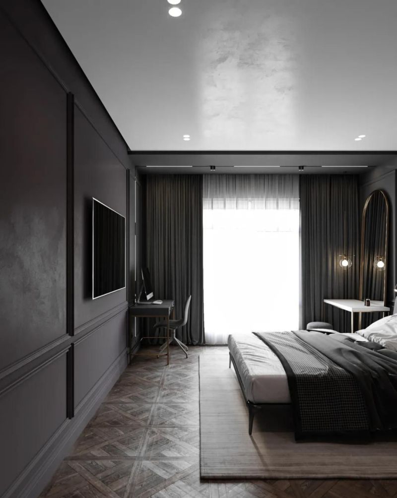高级灰+轻奢，极致的现代感 - 家居知识