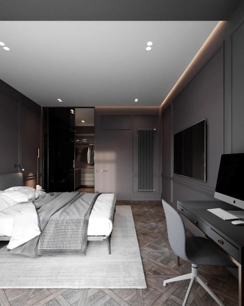 高级灰+轻奢，极致的现代感 - 家居知识