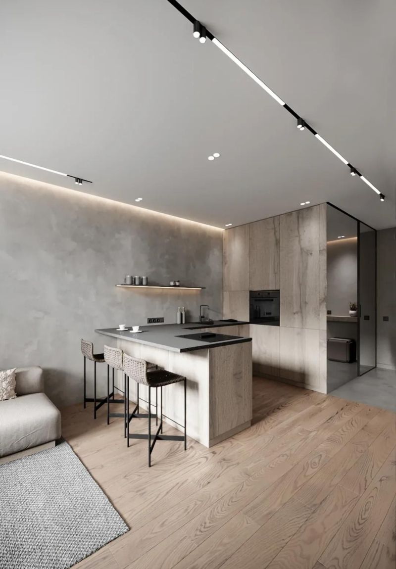 高级灰+轻奢，极致的现代感 - 家居知识