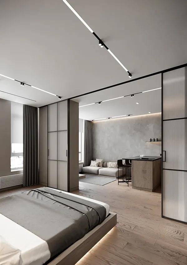 高级灰+轻奢，极致的现代感 - 家居知识