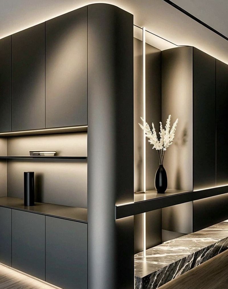 不一样的餐边柜设计 - 家居知识