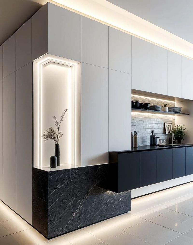 不一样的餐边柜设计 - 家居知识