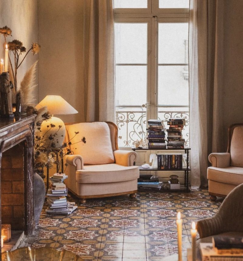 她在法国南部的家，与自然亲近的装饰，朴素复古却不失法式的优雅 - 家居知识