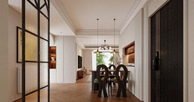 122㎡中古风装修，重组空间放大舒适度，慢叙时光故事