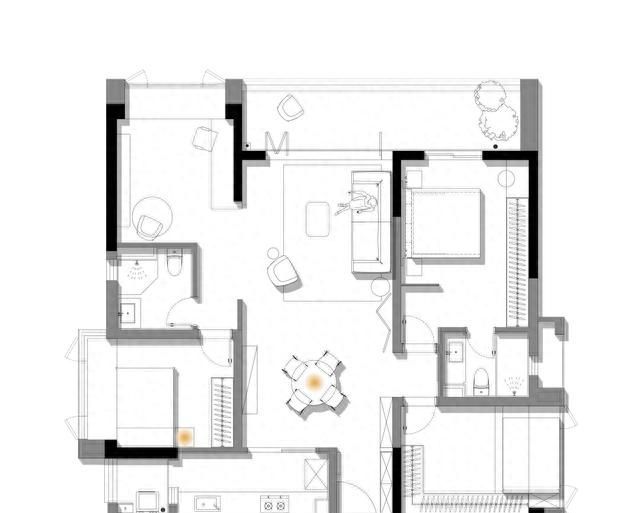 开放式布局的142㎡中古混搭风之家 - 家居知识